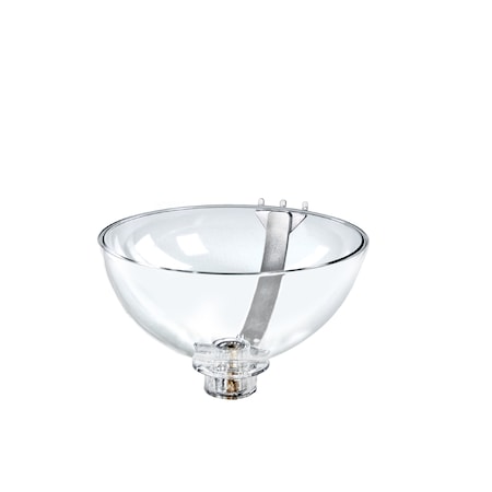 Azar Displays 10" Bowl Display W/ Curved Metal Arm for Pegboard/Slatwall 729910